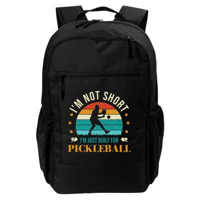 Funny Pickleball player with pickleball paddles love playing Daily Commute Backpack