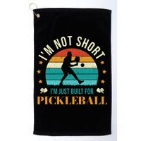 Funny Pickleball player with pickleball paddles love playing Golf Towel