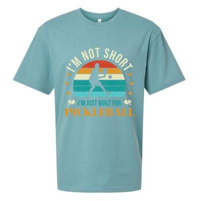 Funny Pickleball player with pickleball paddles love playing Sueded Cloud Jersey T-Shirt