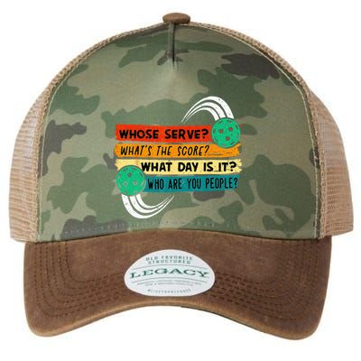 Funny Pickleball Player Pickleball Lover Pickleball Legacy Tie Dye Trucker Hat