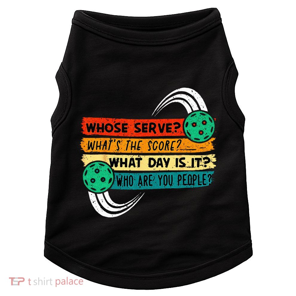 Funny Pickleball Player Pickleball Lover Pickleball Doggie Tank