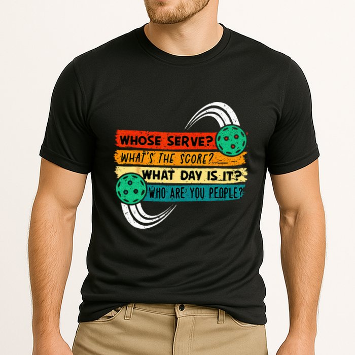 Funny Pickleball Player Pickleball Lover Pickleball Cooling Performance Crew T-Shirt