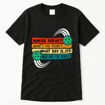 Funny Pickleball Player Pickleball Lover Pickleball Tall T-Shirt