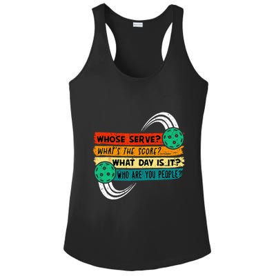Funny Pickleball Player Pickleball Lover Pickleball Ladies PosiCharge Competitor Racerback Tank