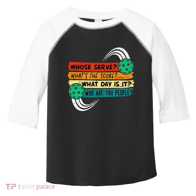 Funny Pickleball Player Pickleball Lover Pickleball Toddler Fine Jersey T-Shirt