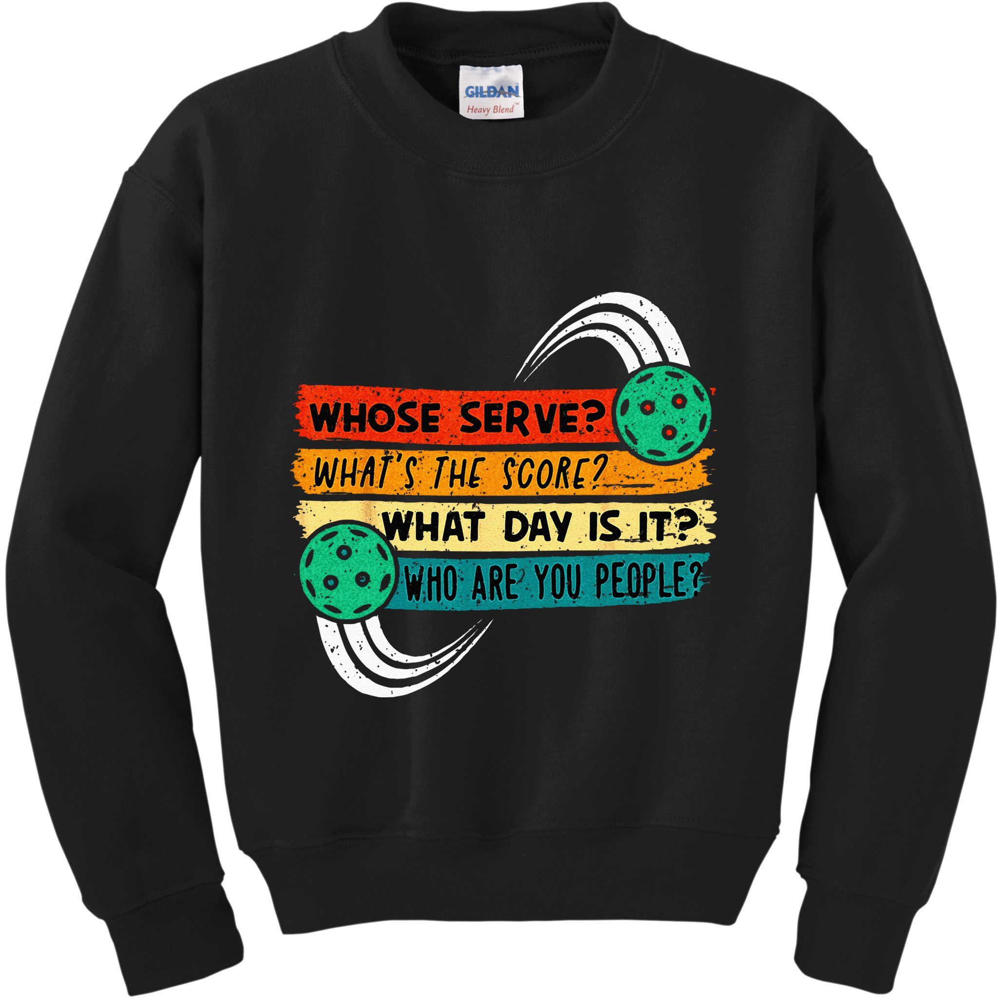 Funny Pickleball Player Pickleball Lover Pickleball Kids Sweatshirt