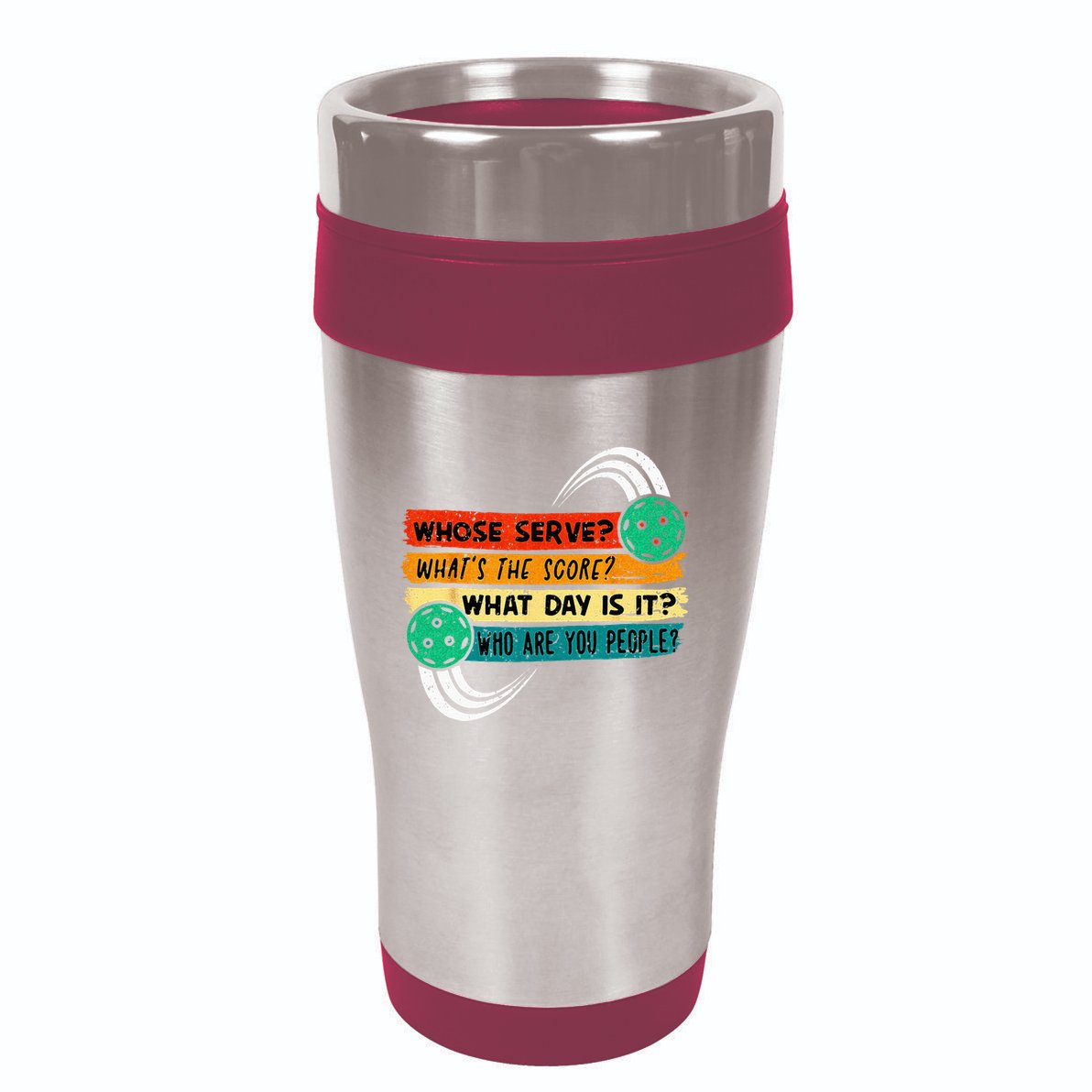 Funny Pickleball Player Pickleball Lover Pickleball 16oz Travel Tumbler