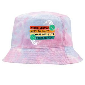 Funny Pickleball Player Pickleball Lover Pickleball Tie-Dyed Bucket Hat