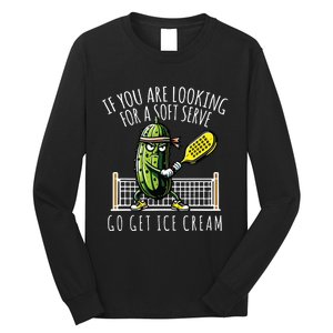 Funny Pickleball Player Paddleball Lover Long Sleeve Shirt