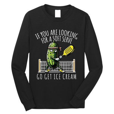 Funny Pickleball Player Paddleball Lover Long Sleeve Shirt