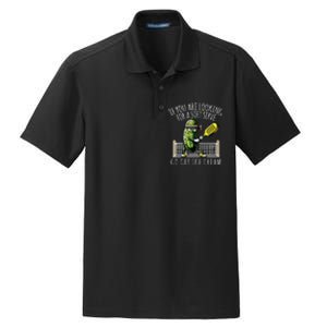 Funny Pickleball Player Paddleball Lover Dry Zone Grid Polo