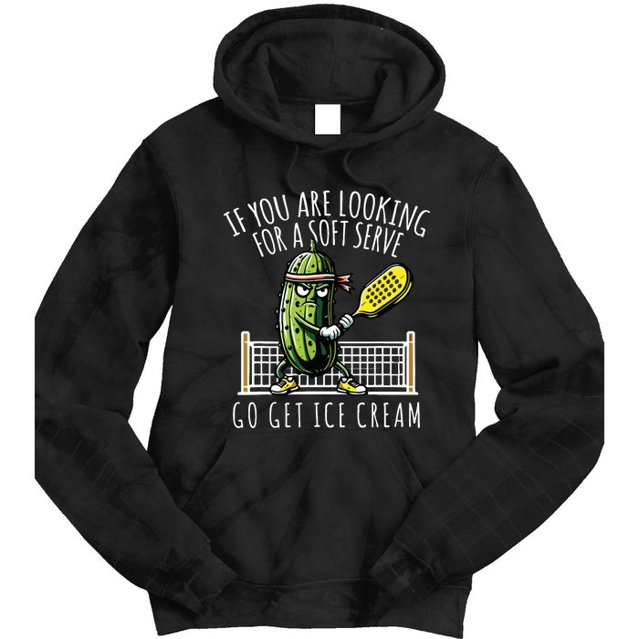 Funny Pickleball Player Paddleball Lover Tie Dye Hoodie