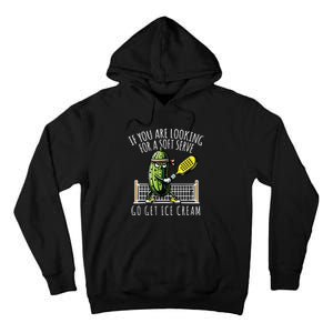 Funny Pickleball Player Paddleball Lover Tall Hoodie