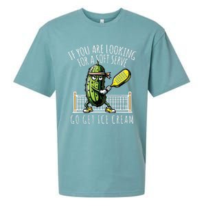 Funny Pickleball Player Paddleball Lover Sueded Cloud Jersey T-Shirt