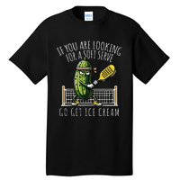 Funny Pickleball Player Paddleball Lover Tall T-Shirt