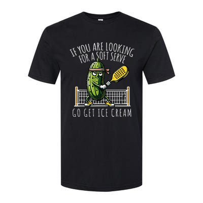 Funny Pickleball Player Paddleball Lover Softstyle CVC T-Shirt