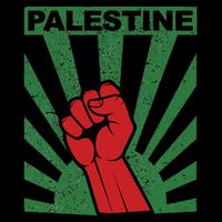 Free Palestine Propaganda Style Palestine Fist Sweatshirt