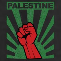 Free Palestine Propaganda Style Palestine Fist Adult Drive Performance Visor