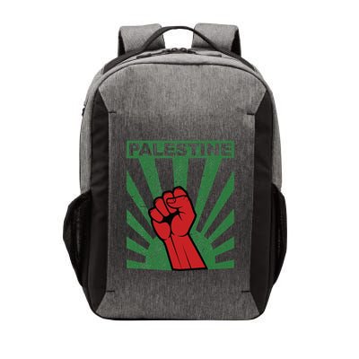 Free Palestine Propaganda Style Palestine Fist Vector Backpack