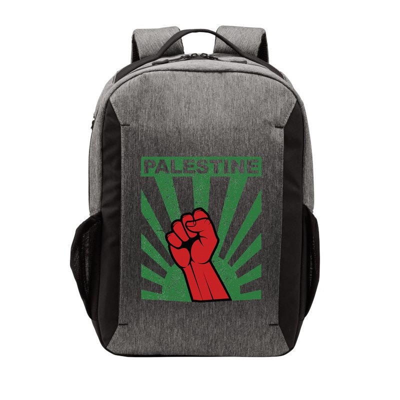Free Palestine Propaganda Style Palestine Fist Vector Backpack