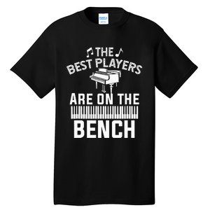 Funny Piano Player Art  Musician Orchestra Teacher Tall T-Shirt