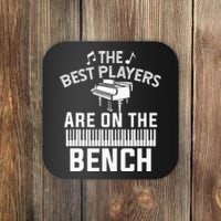 Funny Piano Player Art  Musician Orchestra Teacher Coaster