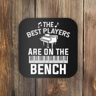 Funny Piano Player Art  Musician Orchestra Teacher Coaster