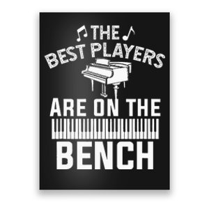 Funny Piano Player Art  Musician Orchestra Teacher Poster