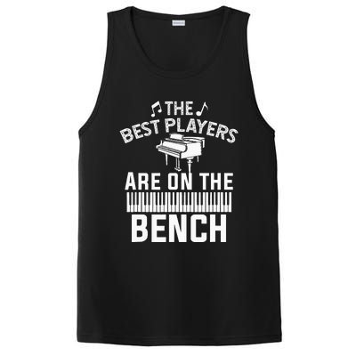 Funny Piano Player Art  Musician Orchestra Teacher PosiCharge Competitor Tank