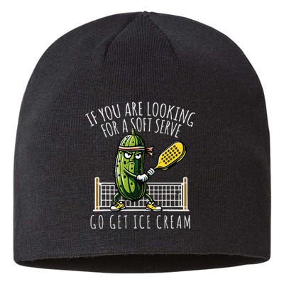 Funny Pickleball Player Paddleball Lover Sustainable Beanie