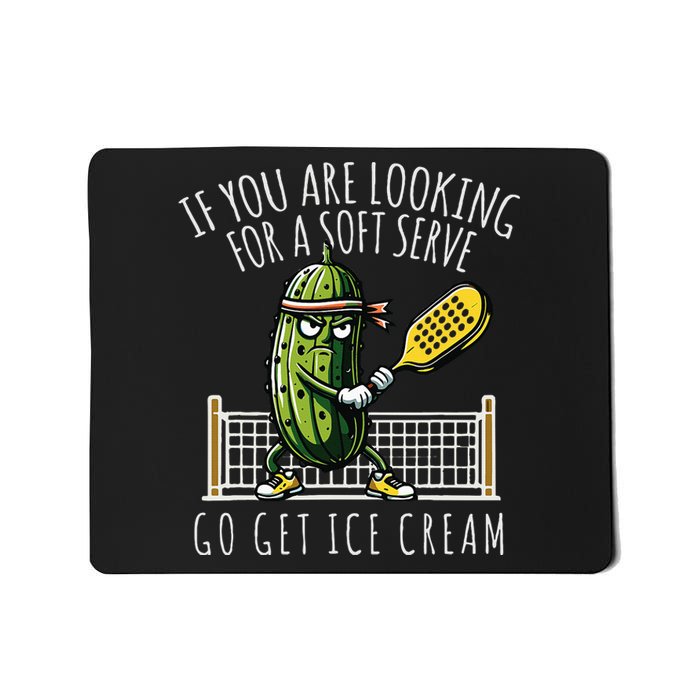 Funny Pickleball Player Paddleball Lover Mousepad