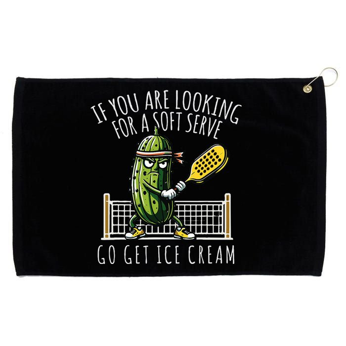 Funny Pickleball Player Paddleball Lover Grommeted Golf Towel