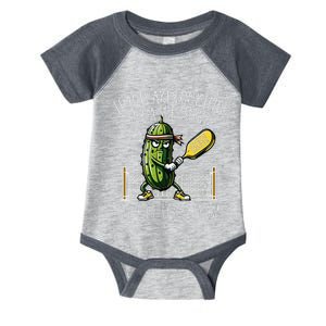 Funny Pickleball Player Paddleball Lover Infant Baby Jersey Bodysuit