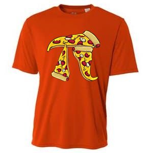 Funny Pizza Pi Day Funny Gift Cooling Performance Crew T-Shirt