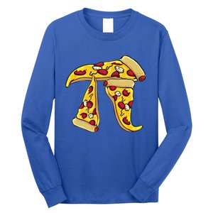 Funny Pizza Pi Day Funny Gift Long Sleeve Shirt