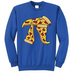 Funny Pizza Pi Day Funny Gift Tall Sweatshirt