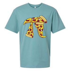 Funny Pizza Pi Day Funny Gift Sueded Cloud Jersey T-Shirt