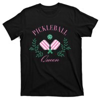 Funny Pickleball Paddle Pickleball Queen Dink Retro Vintage T-Shirt