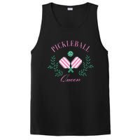 Funny Pickleball Paddle Pickleball Queen Dink Retro Vintage PosiCharge Competitor Tank