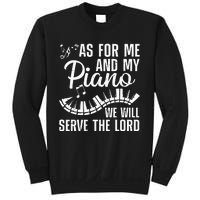 Funny Piano Player Art For Wo Pianist Piano Teacher Sweatshirt