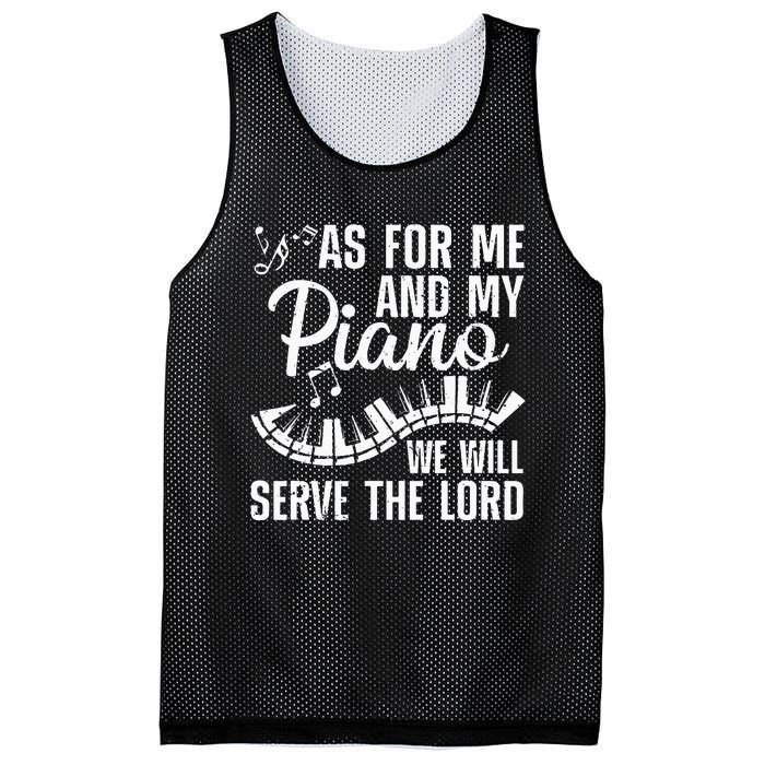 Funny Piano Player Art For Wo Pianist Piano Teacher Mesh Reversible Basketball Jersey Tank