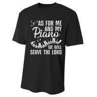 Funny Piano Player Art For Wo Pianist Piano Teacher Performance Sprint T-Shirt