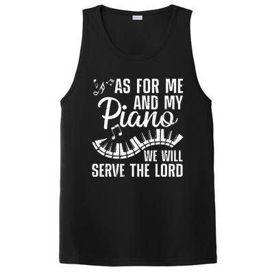 Funny Piano Player Art For Wo Pianist Piano Teacher PosiCharge Competitor Tank