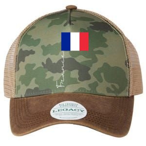 France Patriotic Pole Signature Flag Gift Legacy Tie Dye Trucker Hat