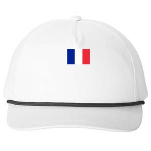 France Patriotic Pole Signature Flag Gift Snapback Five-Panel Rope Hat