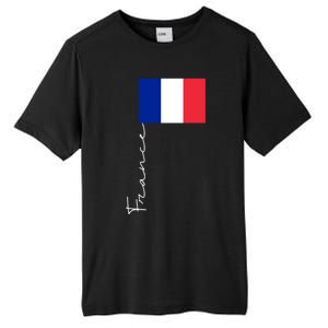 France Patriotic Pole Signature Flag Gift Tall Fusion ChromaSoft Performance T-Shirt