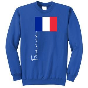 France Patriotic Pole Signature Flag Gift Sweatshirt