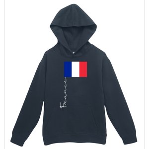 France Patriotic Pole Signature Flag Gift Urban Pullover Hoodie