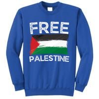 Free Palestine Palestine Flag Free Gaza Arabic Liberators Gift Sweatshirt