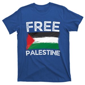 Free Palestine Palestine Flag Free Gaza Arabic Liberators Gift T-Shirt